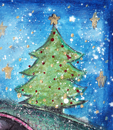 A Christmas Whimsy - Willowing Arts